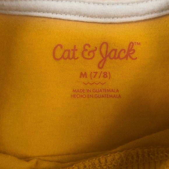 Cat & Jack 3/4 Length Graphic Tee - Picture 3 of 4